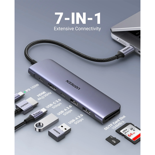 UGREEN Revodok 7-IN-1 USB-C Hub | 15214