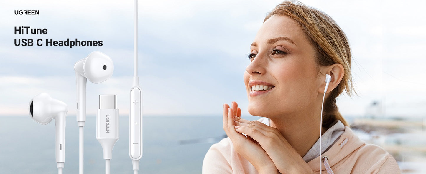 سماعة أذن سلكية أبيض / 60692