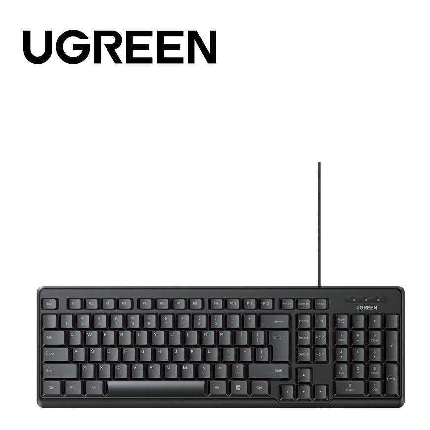 UGREEN Wired Keyboard – Backlit, Quiet, USB / 65771