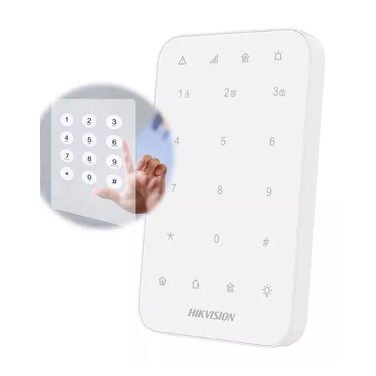 Hikvision Wireless Keypad for Security System| DS-PK1-E-WB