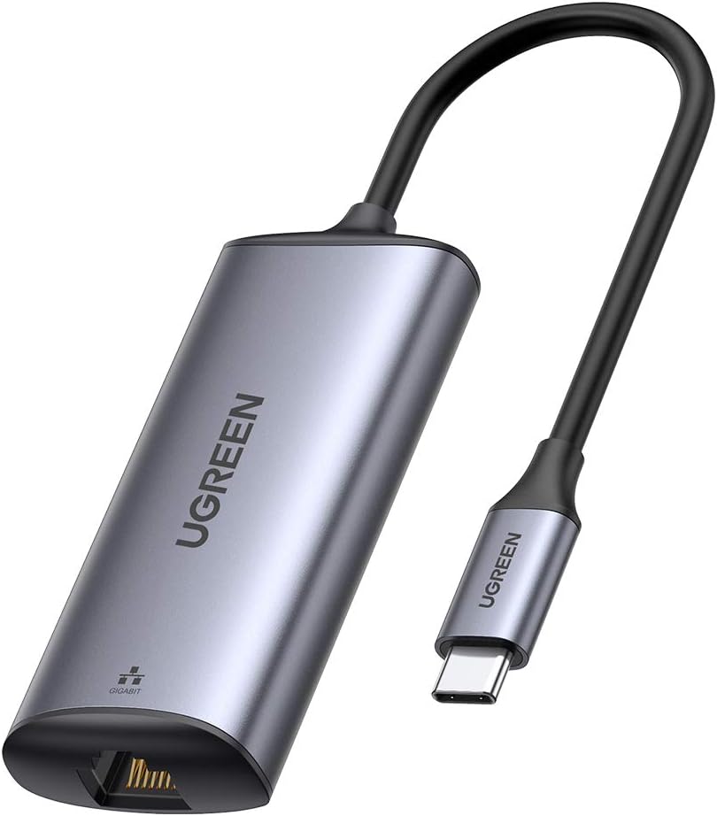 محول إيثرنت USB-C إلى RJ45 2.5G من يوجرين (رمادي فضائي) /70446