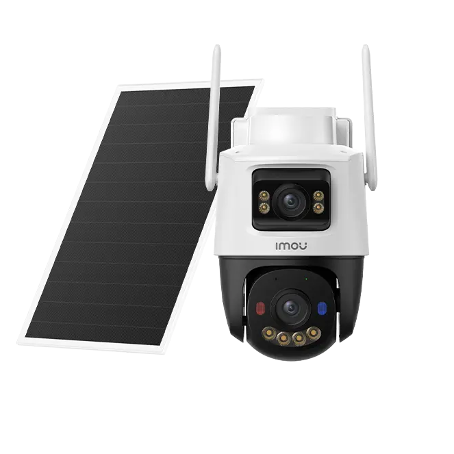 كاميرا خارجية ذكية مزدوجة بدقة 5 ميجابكسل تدعم شبكة الجيل الرابع PT | كاميرا Imou AOV مزدوجة
