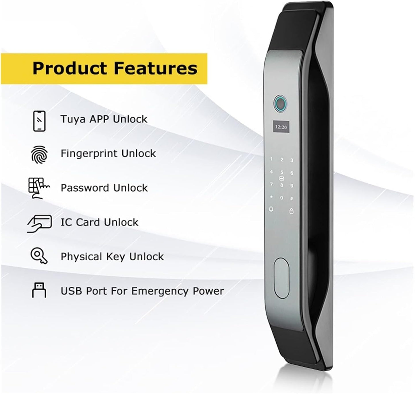 Smart Lock with Fingerprint SE11