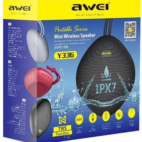 مكبر صوت صغير لاسلكي محمول Awei Y336