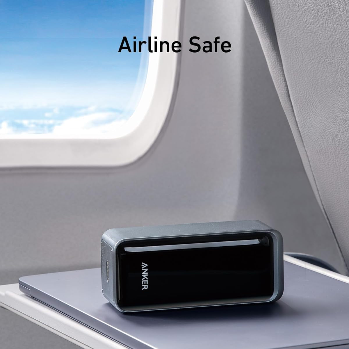 باور بانك Anker Prime بسعة 20000 مللي أمبير/ساعة، 200 واط، منفذي USB-C ومنفذ USB-A