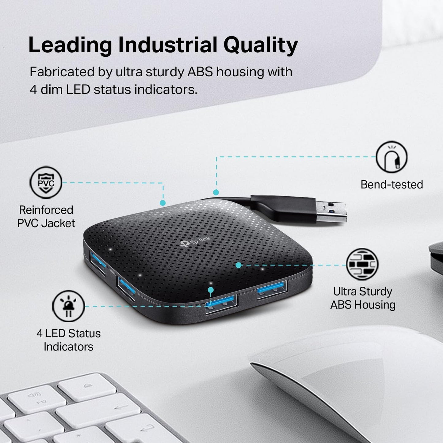 TP-Link UH400-USB 3.0 4-Port Portable Hub