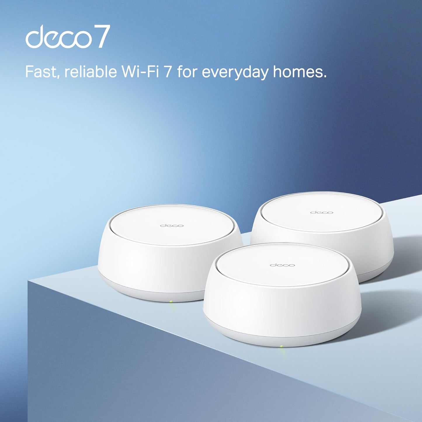 TP-Link Deco BE25 | BE3600 Whole Home Mesh WiFi 7 System | 1Pack - 3Pack