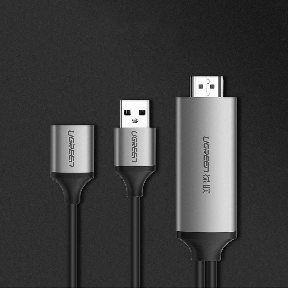 محول يوجرين USB-A أنثى إلى HDMI ذكر / CM151 - 50291