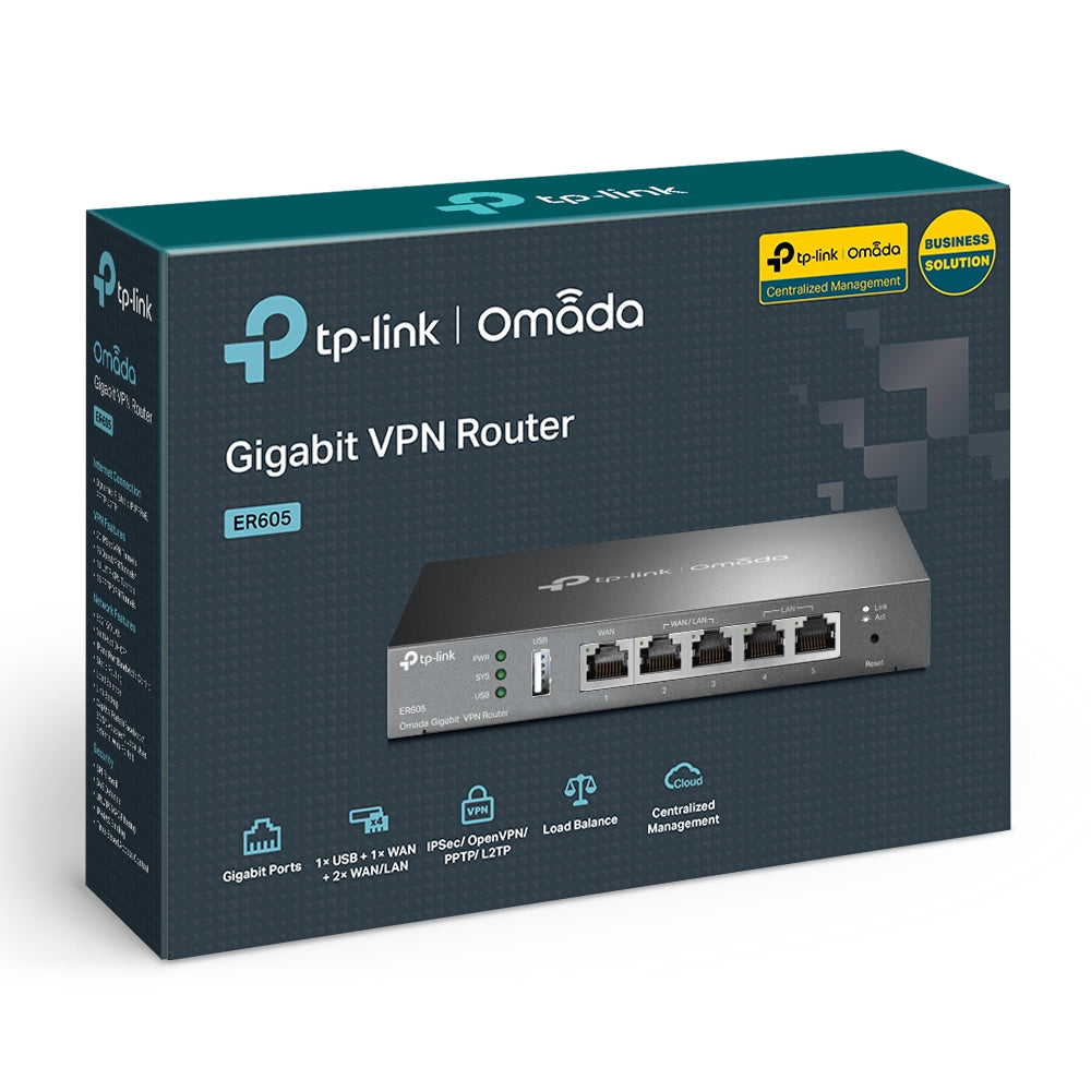 TP-Link Omada Gigabit VPN Router / ER605
