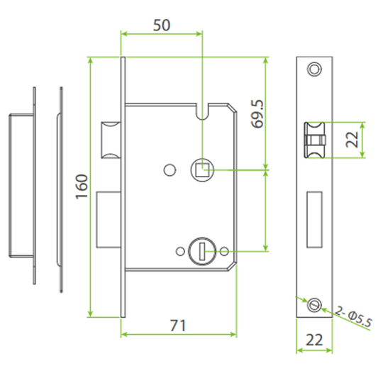 قفل ذكي ببصمة الإصبع من ZKTeco / ML100