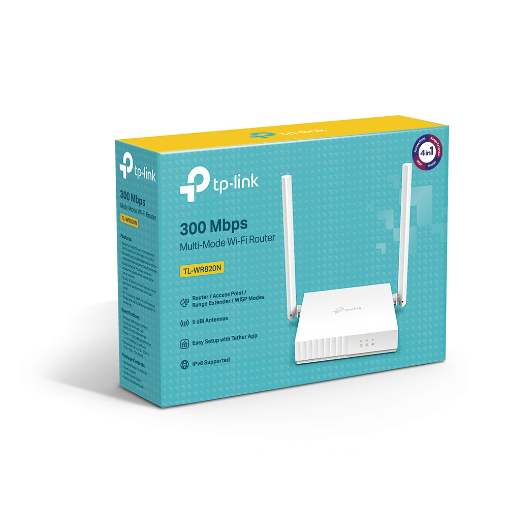 TP-Link 300Mbps Wireless N Router, Multi-Mode / TL-WR820N
