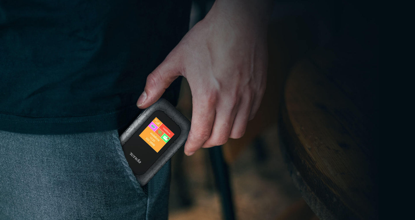 Tenda 4G185 v3.0 4G LTE-Advanced Pocket Mobile Wi-Fi Router