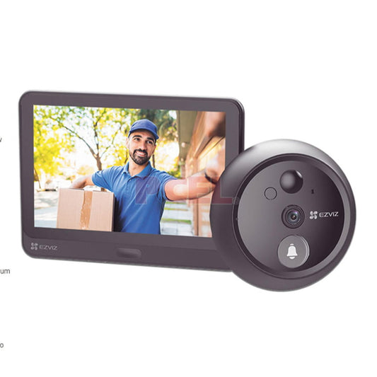 Ezviz Wire-free Peephole Doorbell |Ezviz HP4