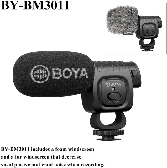 BOYA BY-BM3011 Compact Shotgun Microphone