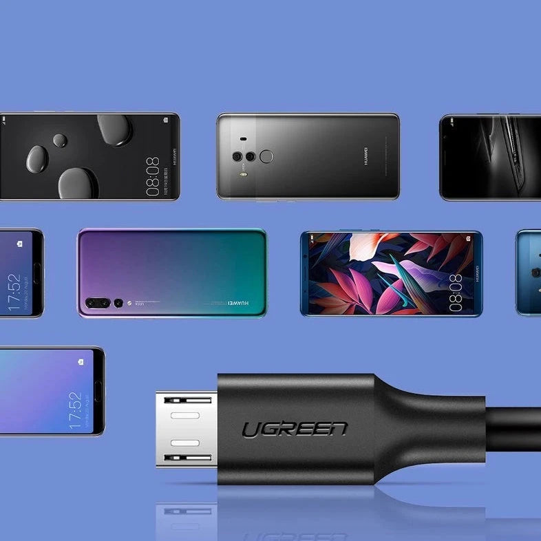 UGREEN Micro USB Male To USB 2.0A Male Cable - Black/ US289