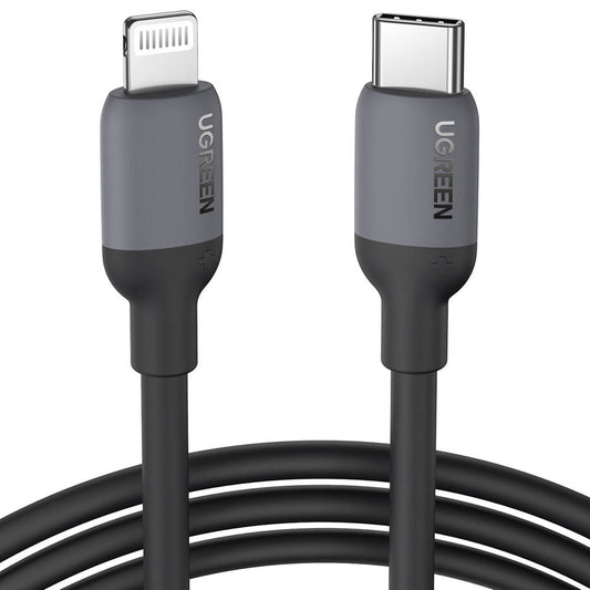 UGREEN Skin-friendly Lightning To USB-C PD Charging Cable 1M / 20304-20313-60625-20308