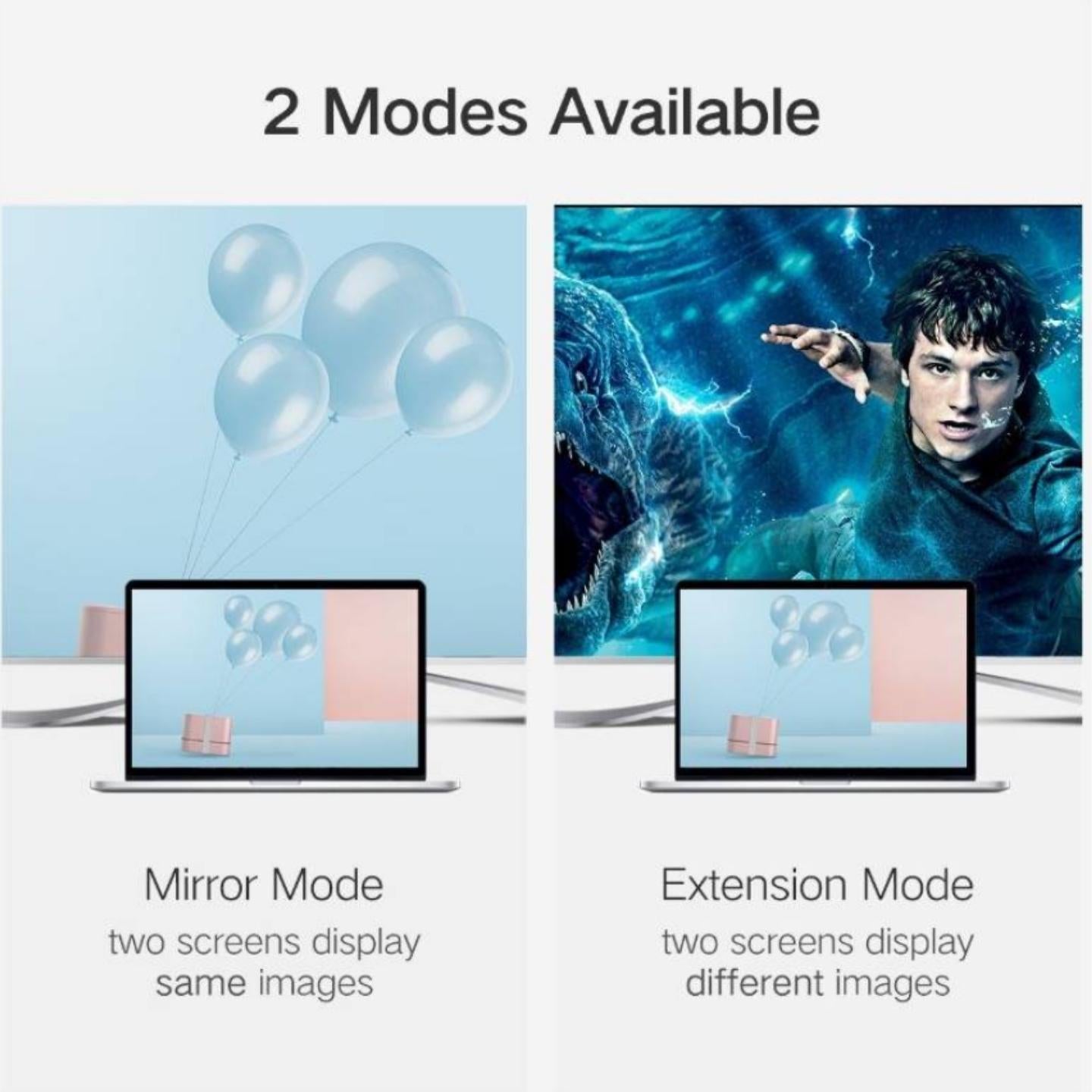 50505 / UGREEN USB-C to HDMI + VGA Adapter with PD (Space Gray) (simultaneously use)