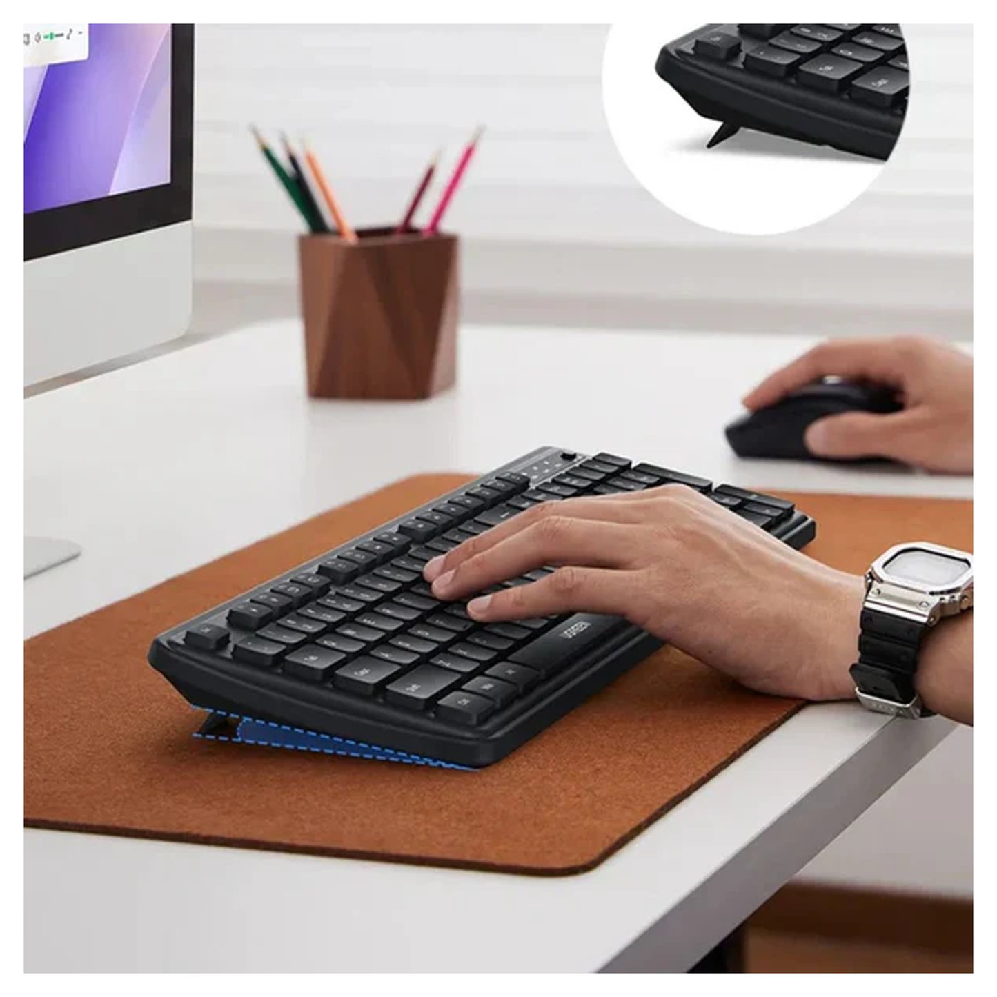 UGREEN Full Size Wireless Keyboard, 104 Keys, 2.4GHz /65734