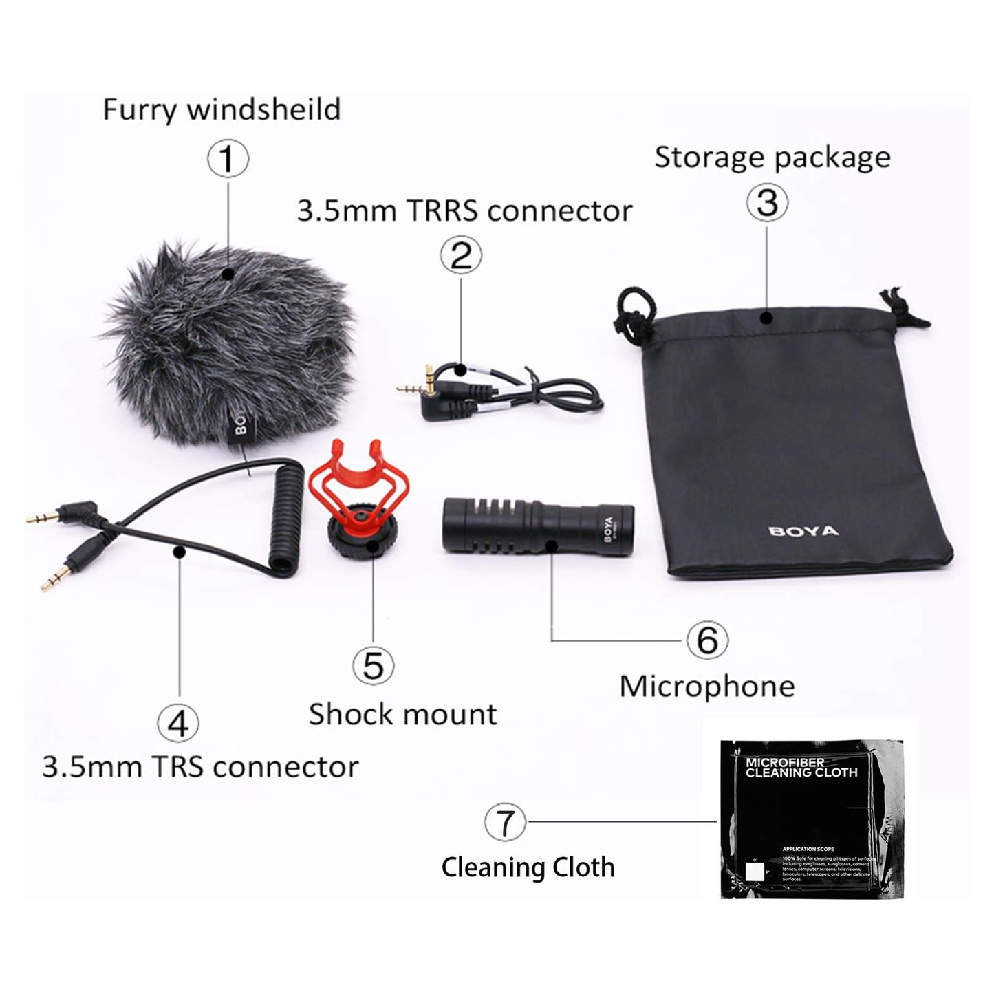 Boya BY-MM1 Universal Cardioid Wired Microphone