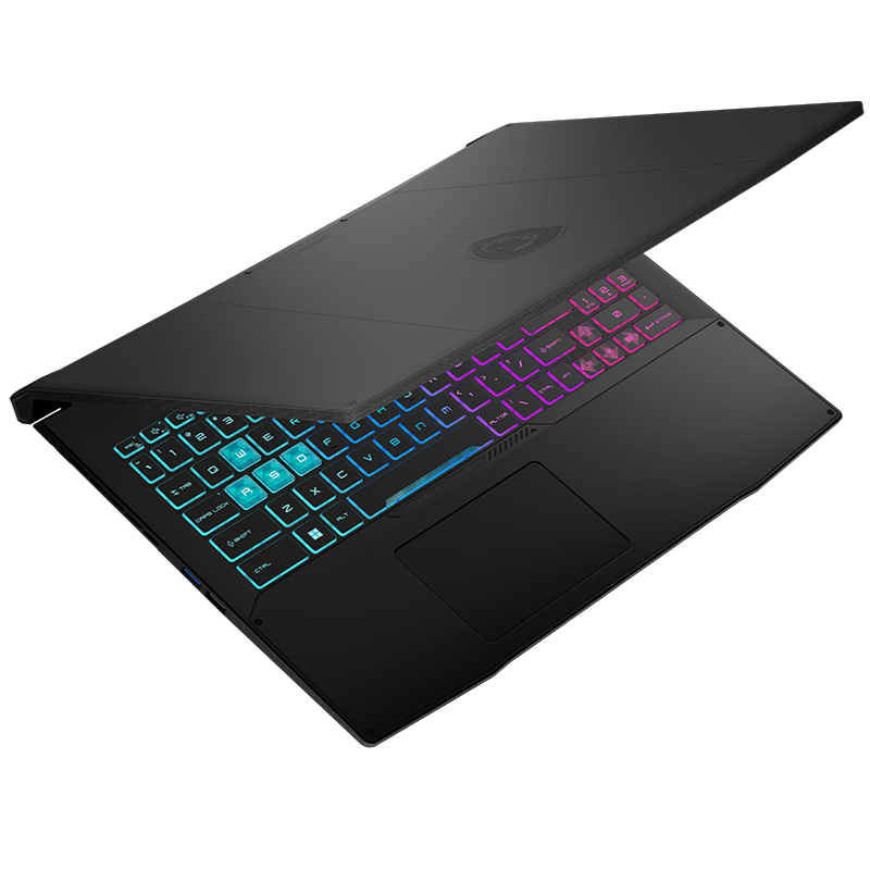 معالج MSI i5 من الجيل الثاني، ذاكرة وصول عشوائي 16 جيجابايت، وبطاقة رسومات RTX 2050، وذاكرة SSD سعة 512 جيجابايت