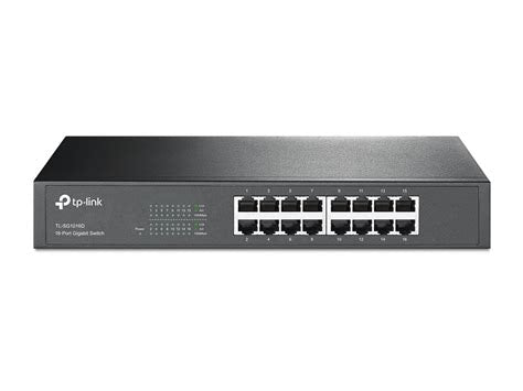 مفتاح جيجابت TP-Link 16 منفذًا للتركيب على الرف / TL-SG1016