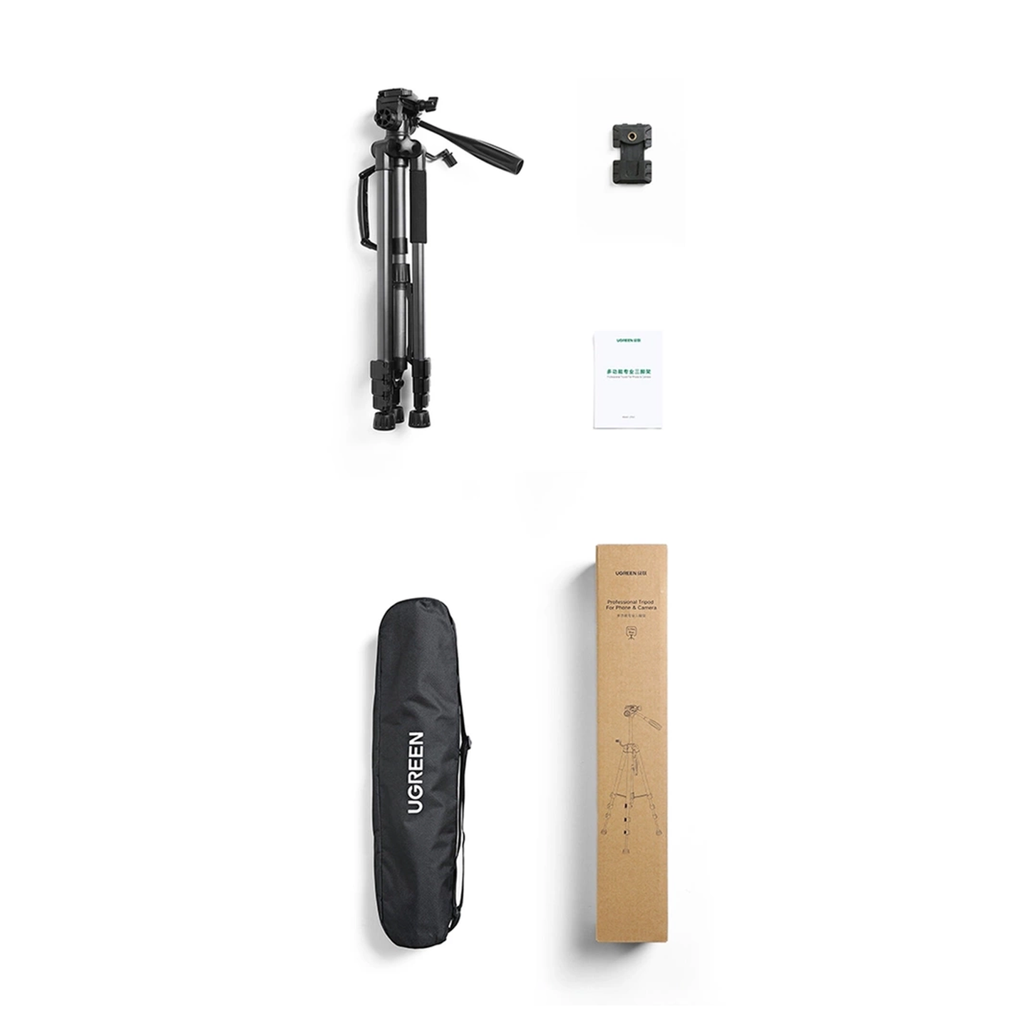 UGREEN Professional Tripod for Phone and Camera For Selfi livestream /LP661 - 15187