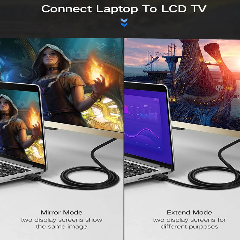 كابل HDMI 1.2 من UGREEN بدقة 1080 بكسل بمعدل 60 هرتز وقاعدة نحاسية عالية السرعة بطول 30 مترًا + IC / 10114 (HD104)