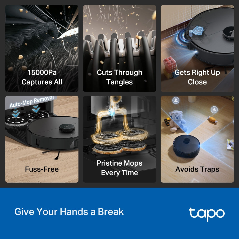 Tapo RV50 Pro Omni | Robot Vacuum & Mop