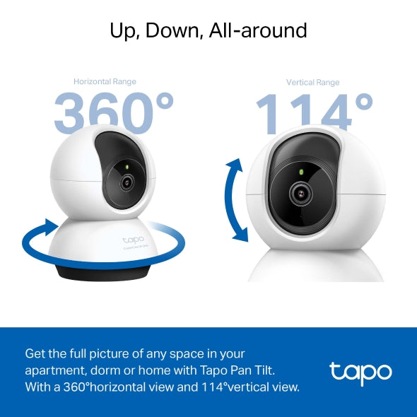 Tapo 4mp Indoor Camera Tapo C220 Pan/Tilt AI Home Security Wi-Fi Camera