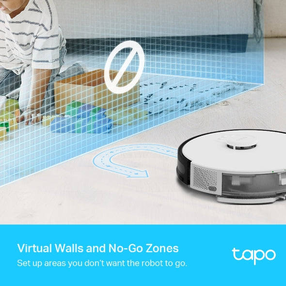Tapo RV30 / LiDAR Navigation Robot Vacuum & Mop