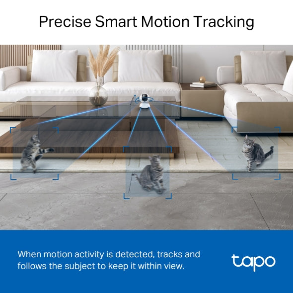 Tapo 4mp Indoor Camera Tapo C220 Pan/Tilt AI Home Security Wi-Fi Camera
