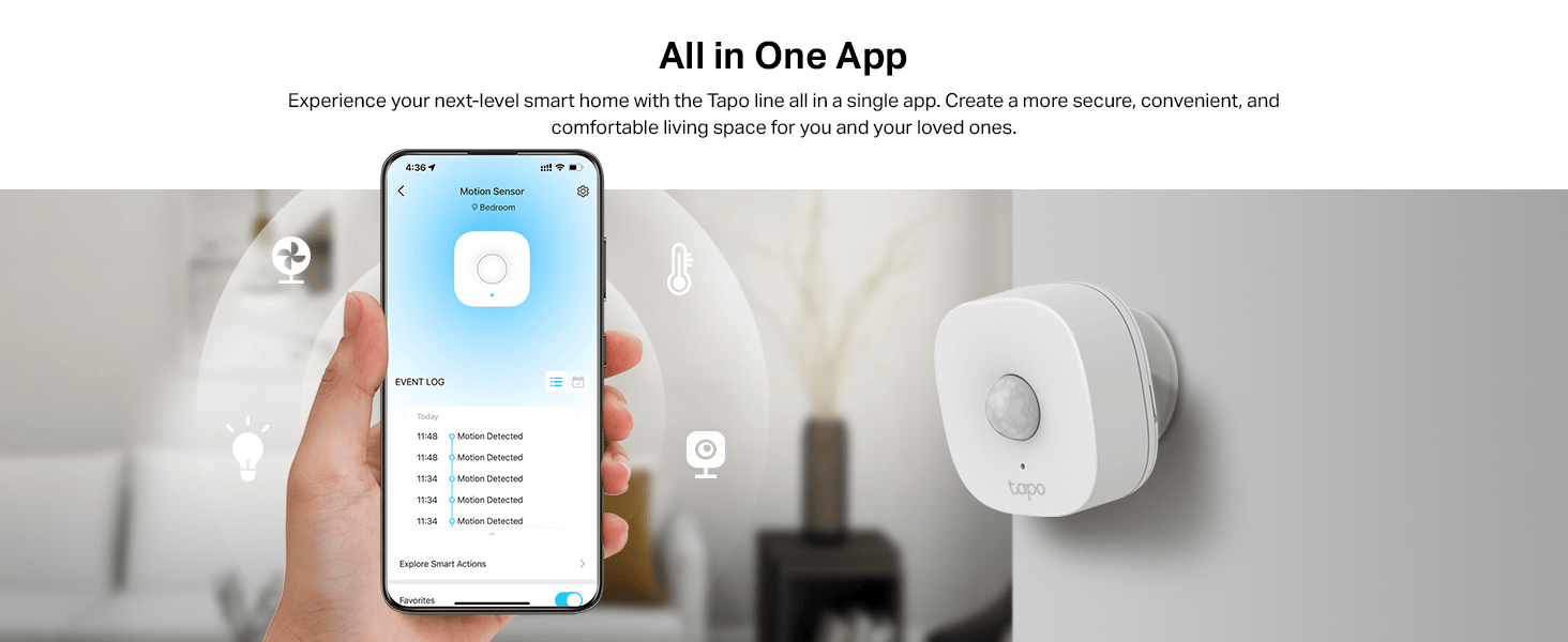 Tapo Smart Motion Sensor | Tapo T100 Tapo Smart Motion Sensor | Tapo T100