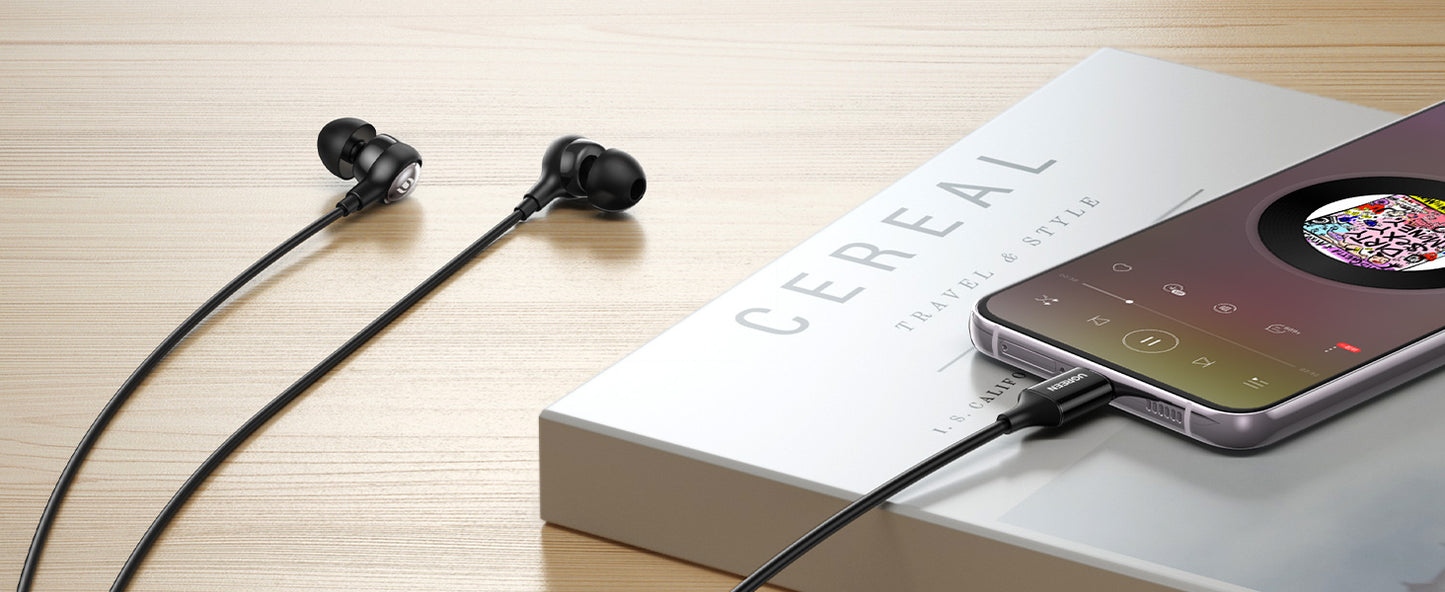 سماعات رأس سلكية داخل الأذن مع ميكروفون صوت ستيريو / 30638