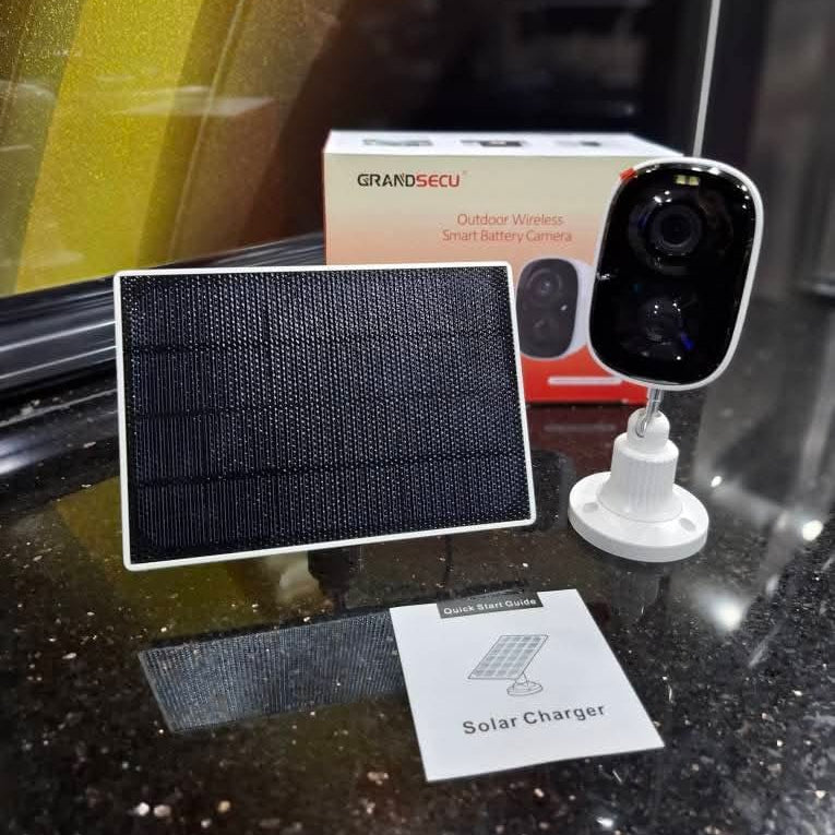3mp Solar Powered Outdoor/Indoor Camera | GS-X08C-RW3F