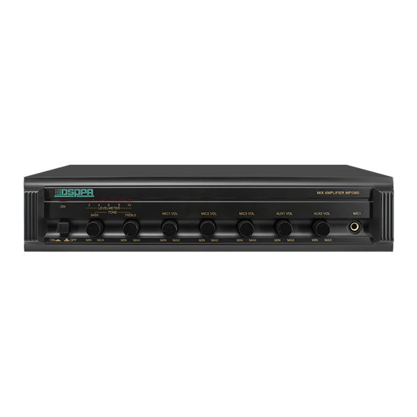 DSPPA 250W 3 Mic & 2 AUX Mixing Amplifier | MP600PIII DSPPA 250W 3 Mic & 2 AUX Mixing Amplifier | MP600PIII