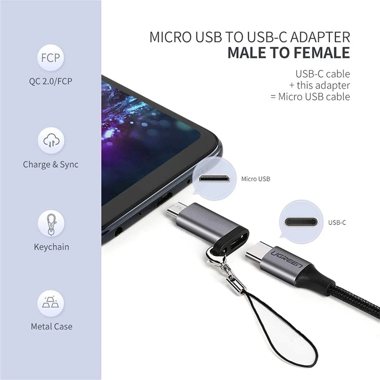 UGREEN Adapter USB Type C to Micro USB Adapter /50590