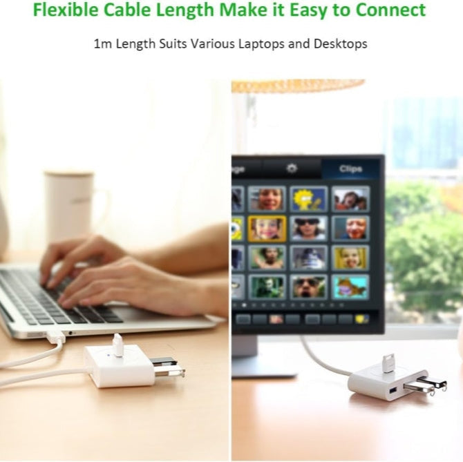 موزع يو جرين USB 3.0 A بأربعة منافذ / CR113