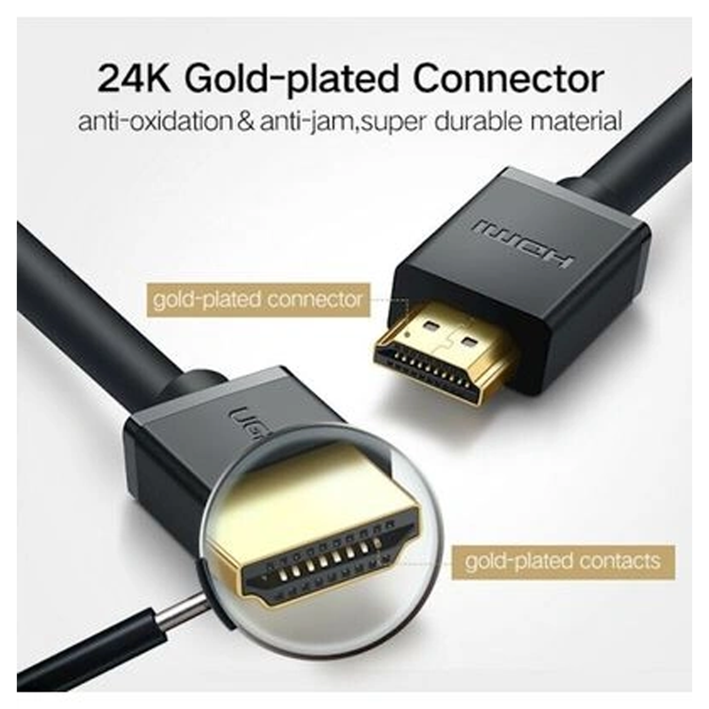 UGREEN 4K HDMI 2.0 @60Hz Cable Copper Base High Speed (HD104)