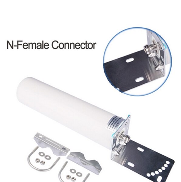 هوائي معزز خارجي 3G/4G (698 ميجا هرتز - 2.7 جيجا هرتز) مع كابل بطول 10 أمتار 