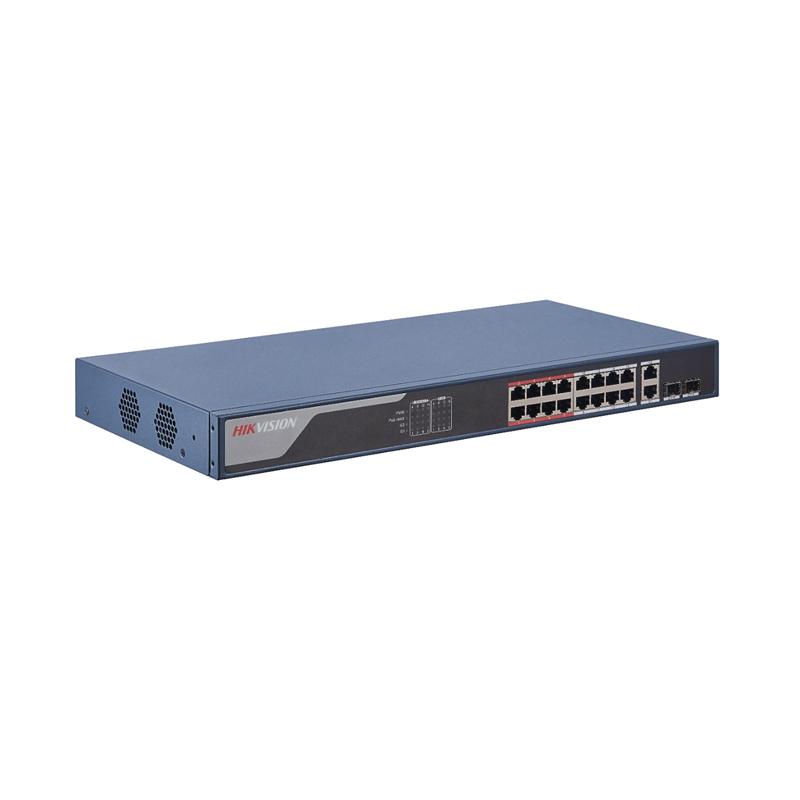 18 Port POE Switch | Hikvision DS-3E1318P-EI/M