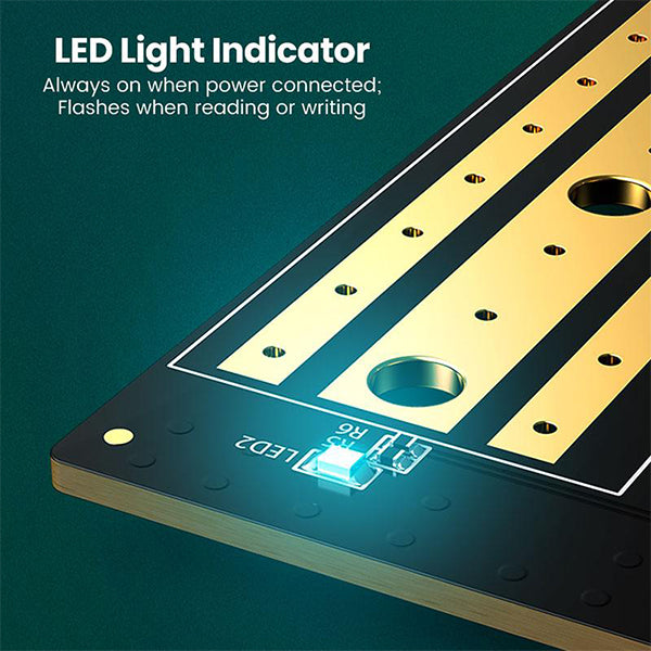 UGREEN M.2 NVMe + M.2 SATA إلى PCI-E 3.0 X 4 – بطاقة PCI express /70504