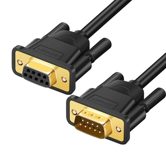 UGREEN DB9 RS232 Male To Female Adapter Cable - DB101