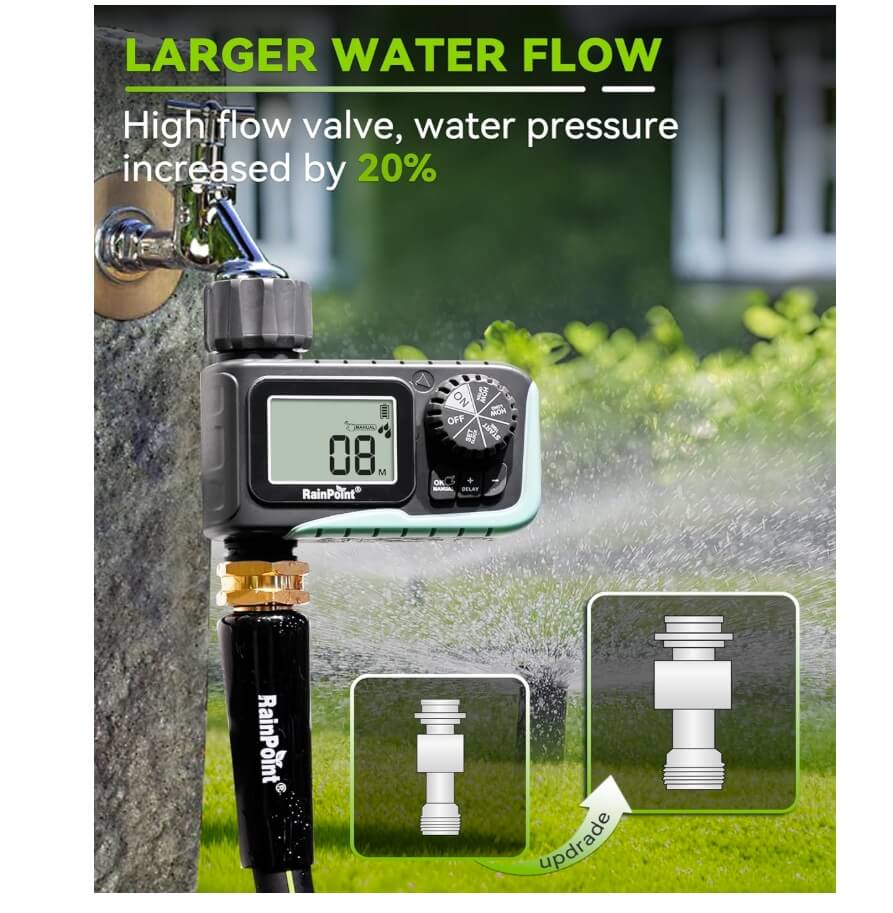 مؤقت خرطوم المياه