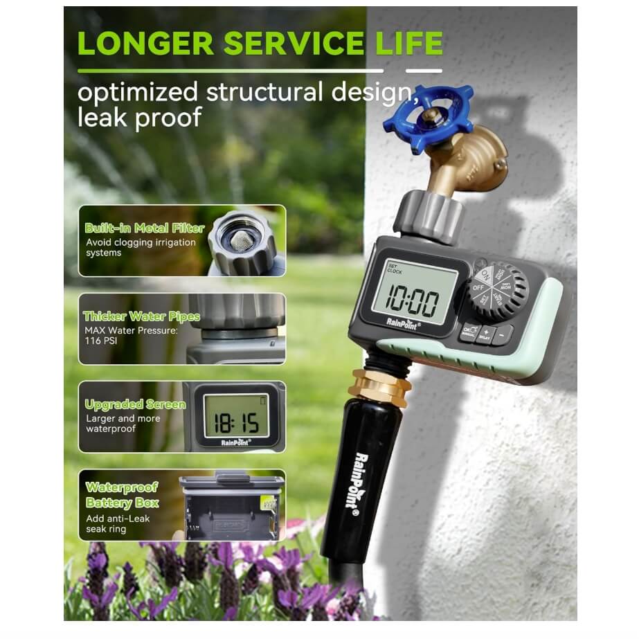 مؤقت خرطوم المياه