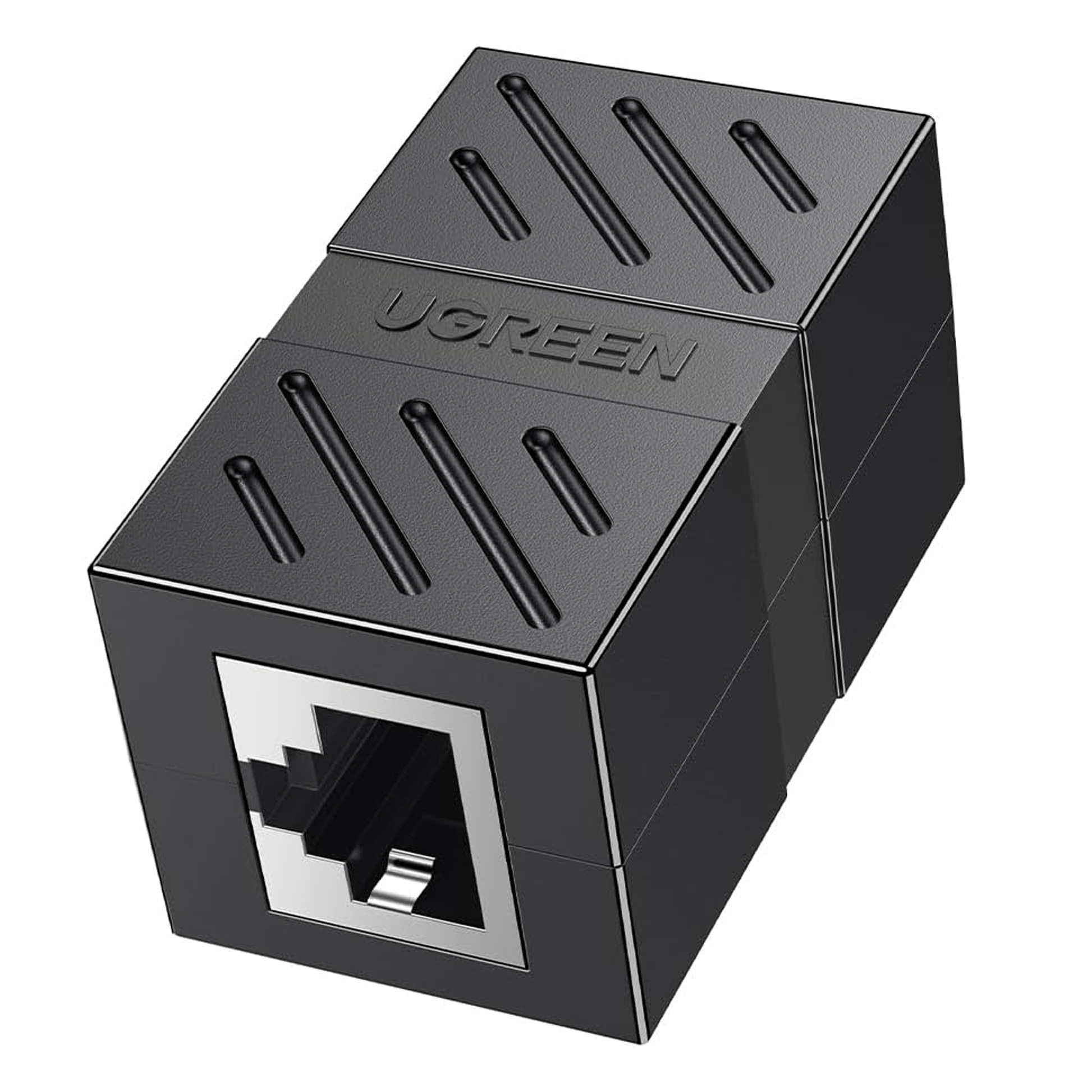 UGREEN RJ45 Network Keystone Jack Inline Coupler Female to Female 1pcs - NW114