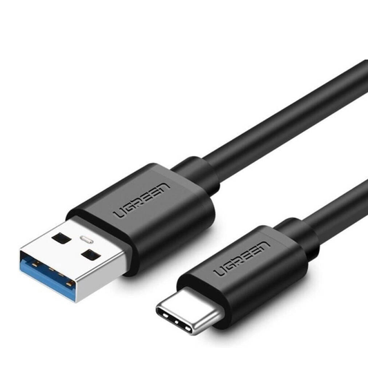 كابل يوجرين US184 USB 3.0A ذكر إلى كابل Type-C ذكر مطلي بالنيكل / US184