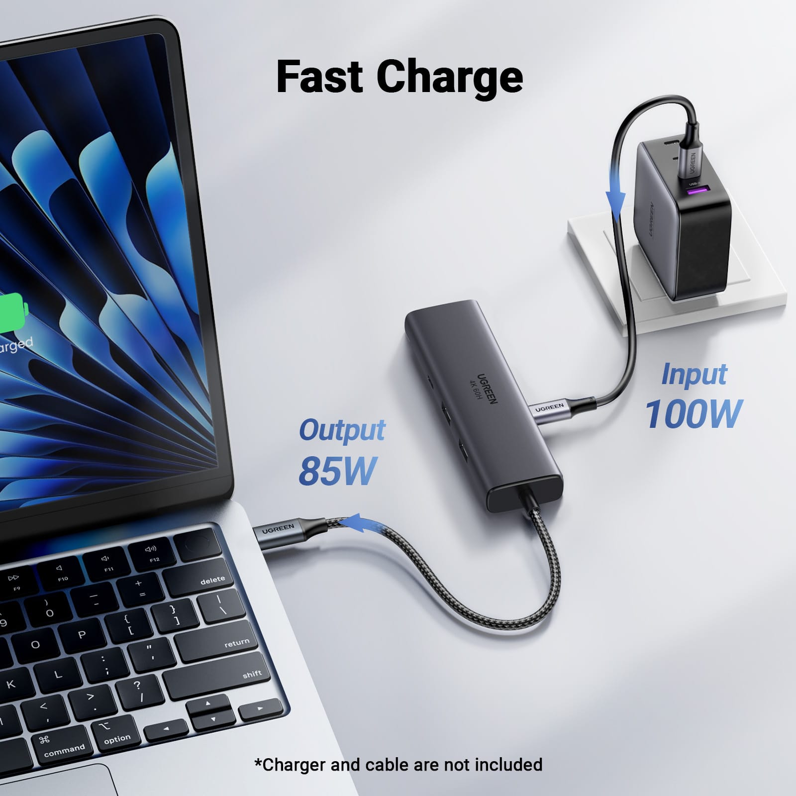 Ugreen 6-in-1 Multifunctional USB-C Hub / 45000 Ugreen 6-in-1 Multifunctional USB-C Hub / 45000