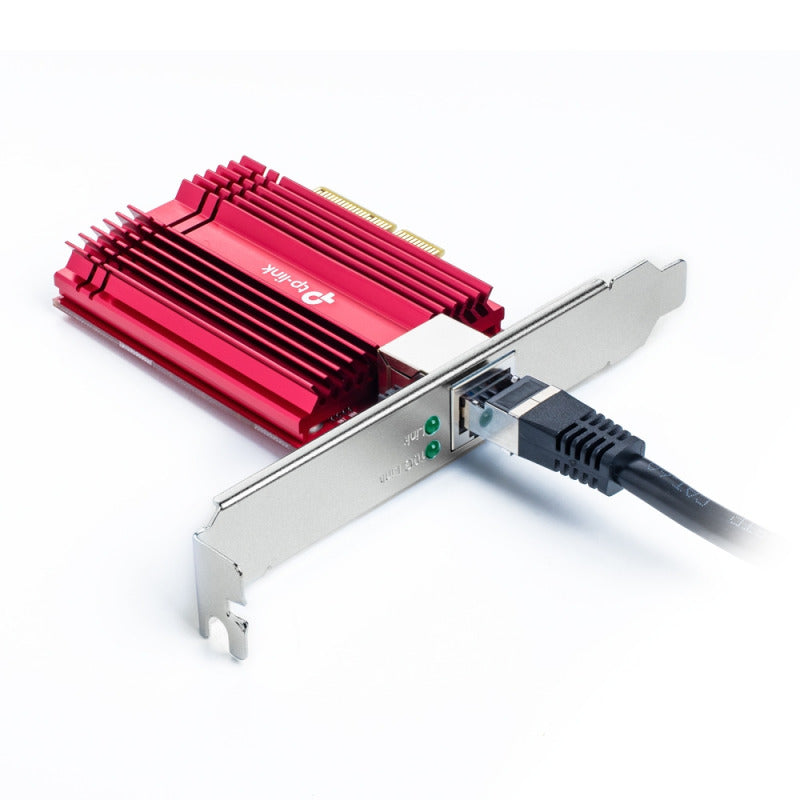 TP-Link TX401 |10 Gigabit PCIe Network Adapter (Red)