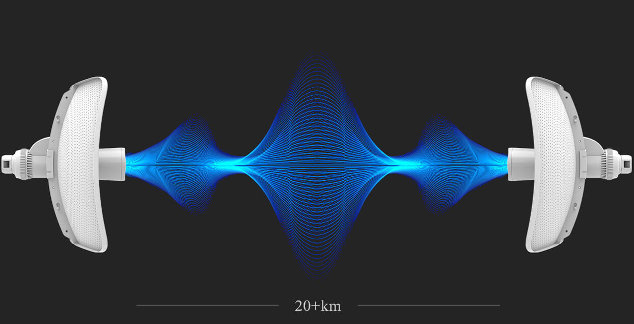 نقطة وصول خارجية 5 جيجا هرتز تصل إلى 20 كم