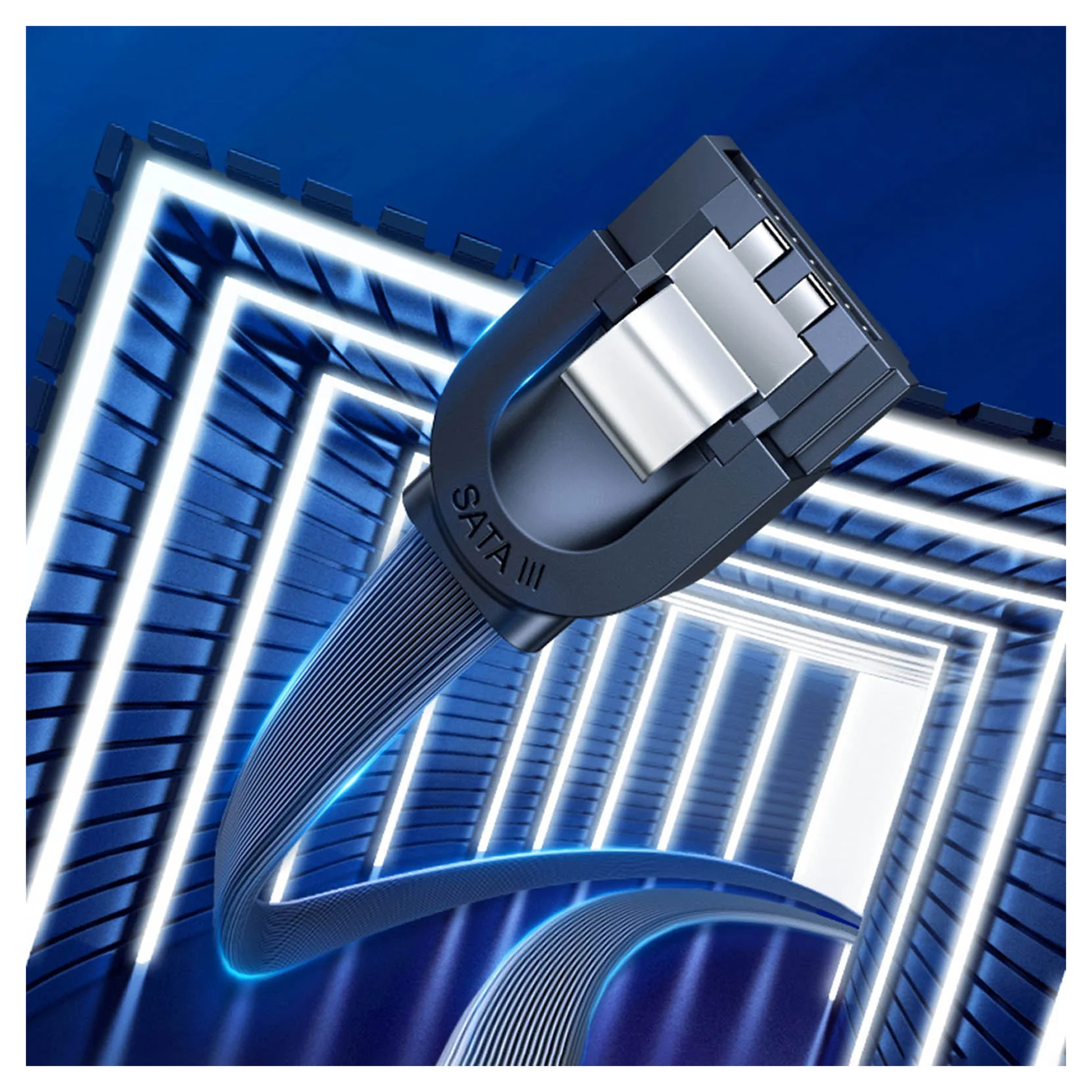 كابل بيانات UGREEN بزاوية SATA 3 بطول 0.5 متر (أسود) /30797 كابل بيانات UGREEN بزاوية SATA 3 بطول 0.5 متر (أسود) /30797